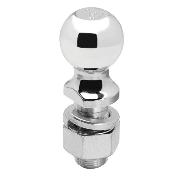 Reese 63830 Class IV Hitch Ball-2" Ball x 1-1/4" Shank x 2-3/4" Shank Length, 8,000 lbs. GTW, Chrome 63830 - main
